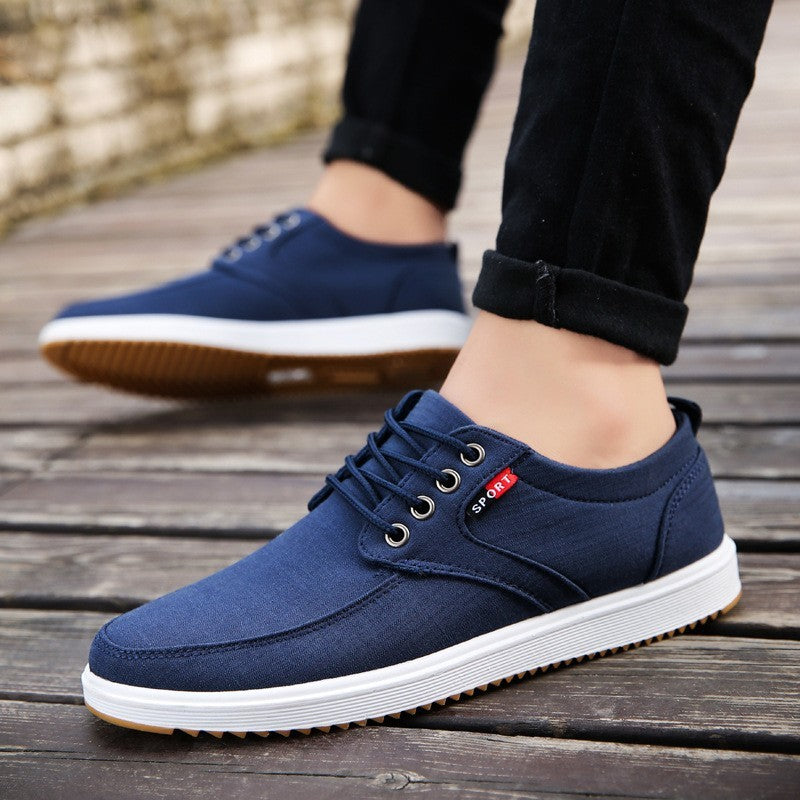 Men Casual Shoes Summer Canvas Shoes Men Breathable Casual Canvas Men Shoes Walking Men Shoes Chaussure Homme Factory sales