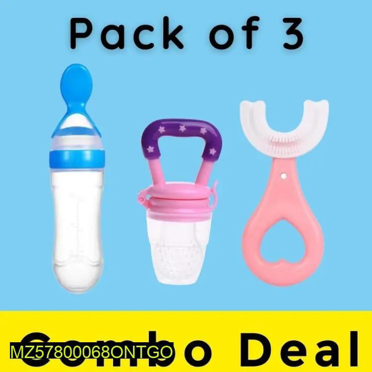 Baby Feeding Set, Pack Of 3